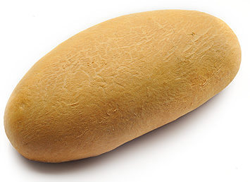 Хліб із пшеничного борошна другого сорту подовий, в упаковці, 1 кг